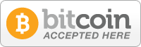 We accept Bitcoin